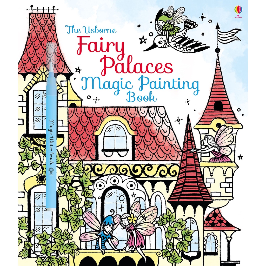 Magic Painting Fairy Palaces (水畫冊)/Lesley Sims【禮筑外文書店】