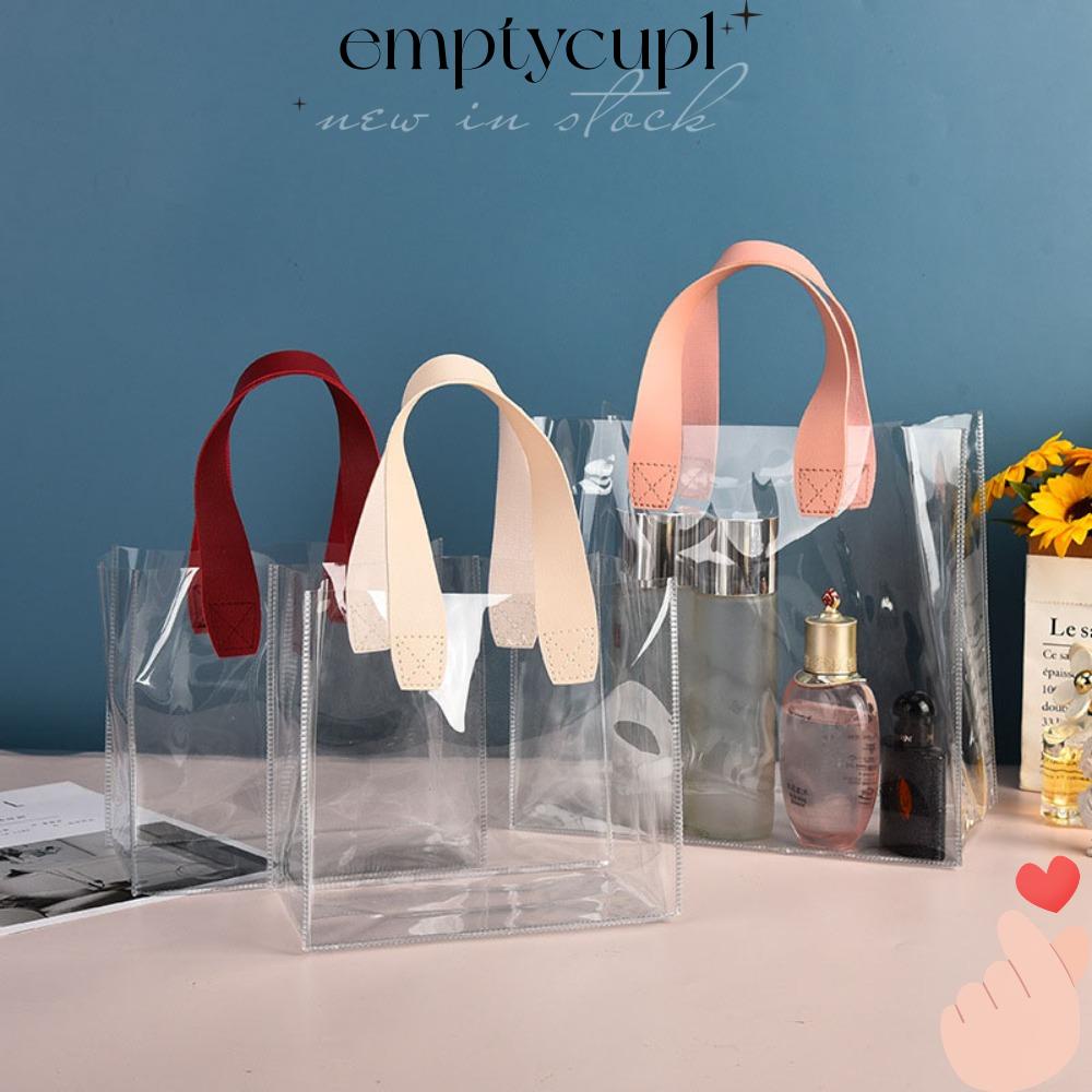 Emptycup 透明購物袋、提手托特包