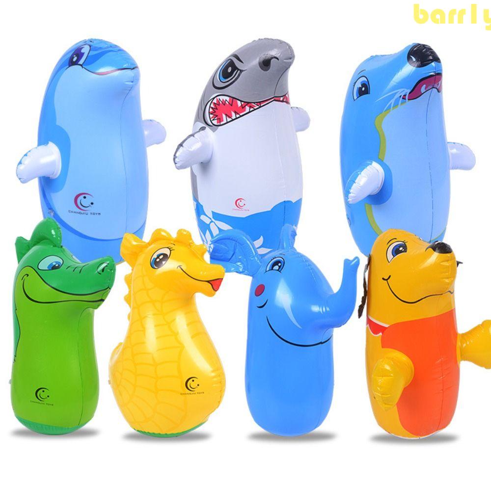 BARR1Y企鵝充氣玩具,大象恐龍動物不倒翁充氣氣球,卡通企鵝聚氯乙烯創意大象氣球