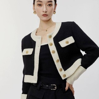 🌟Lovely愛出貨🌟 2023年小香風重工高階短款外套高奢線大牌風韓版東大門