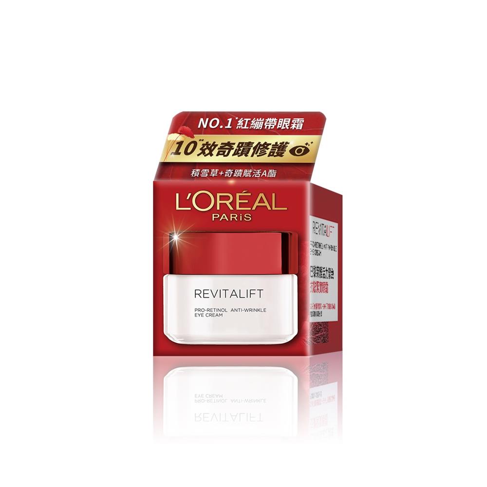 LOREAL PARIS巴黎萊雅 活力緊緻抗皺緊實眼霜15ml