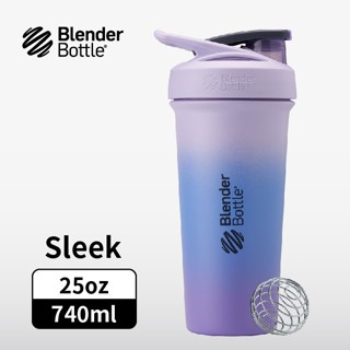 Blender Bottle Sleek按壓式不鏽鋼水壺/ 25oz/ 740ml/ 夢幻丁香紫 eslite誠品