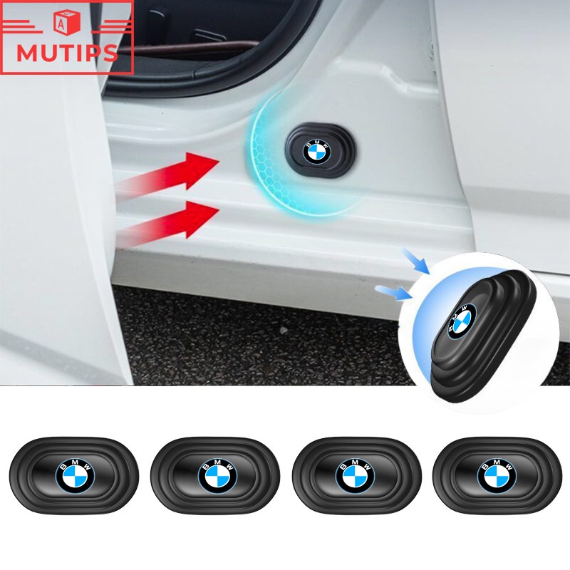 BMW 寶馬12 件新型車門減震墊防撞降噪矽膠貼紙用於BMW E36 E46 E30 E90 F10 F30 F48