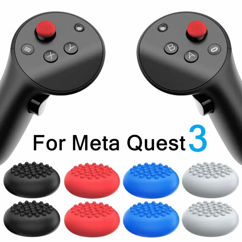 控制器拇指套兼容 Meta Quest 3/Quest2/Pico 4/Quest Pro / VR 遊戲配件控制器手柄