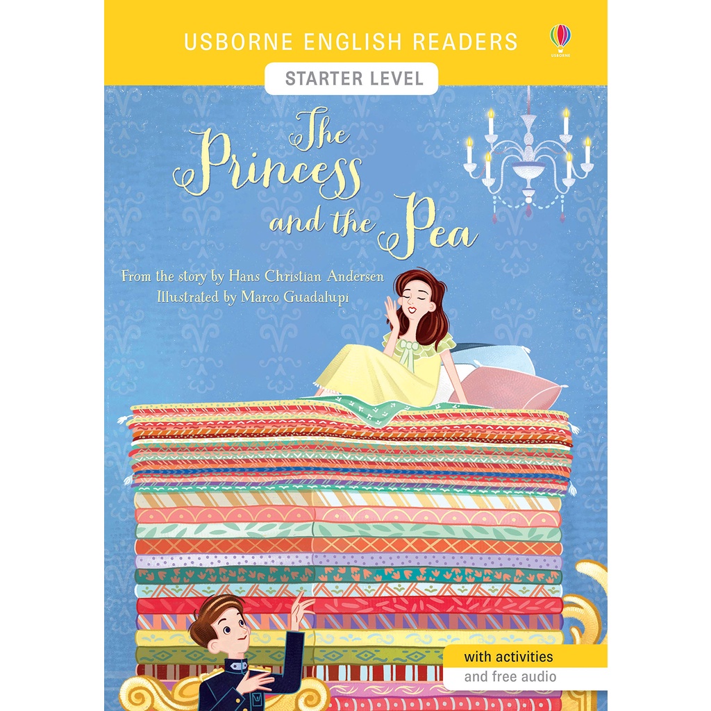 The Princess and the Pea 豌豆公主 (Usborne English Readers Starter Level)(有聲書)/Mairi Mackinnon【三民網路書店】