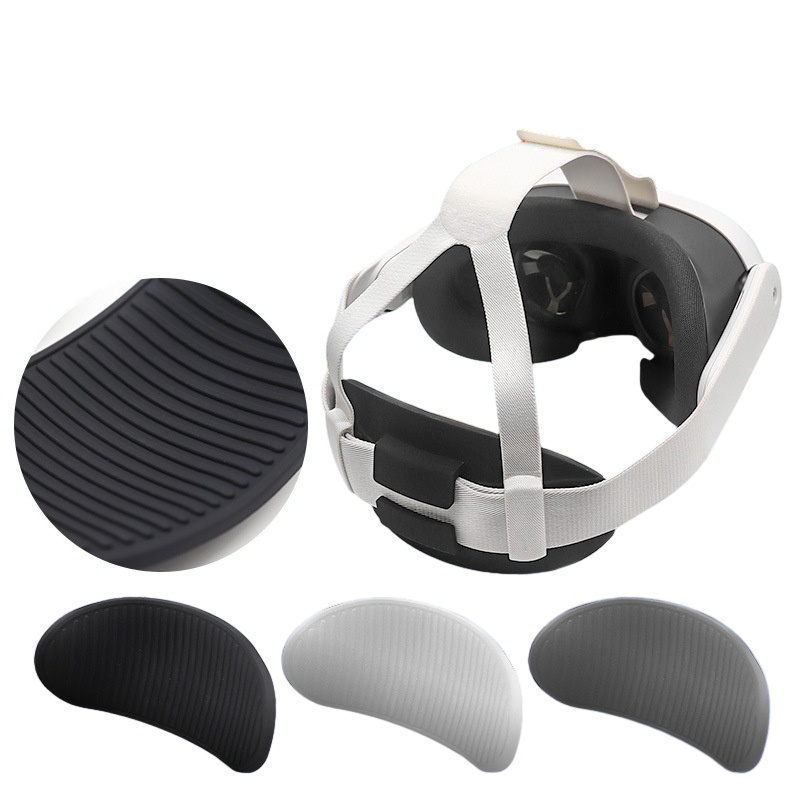 適用於 Meta Quest 3 VR 設備防滑保護墊矽膠墊