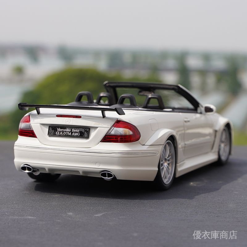 【品質保證】1:18京商賓士 Benz CLK DTM AMG Cabriolet 敞篷合金汽車模型 ZXTY