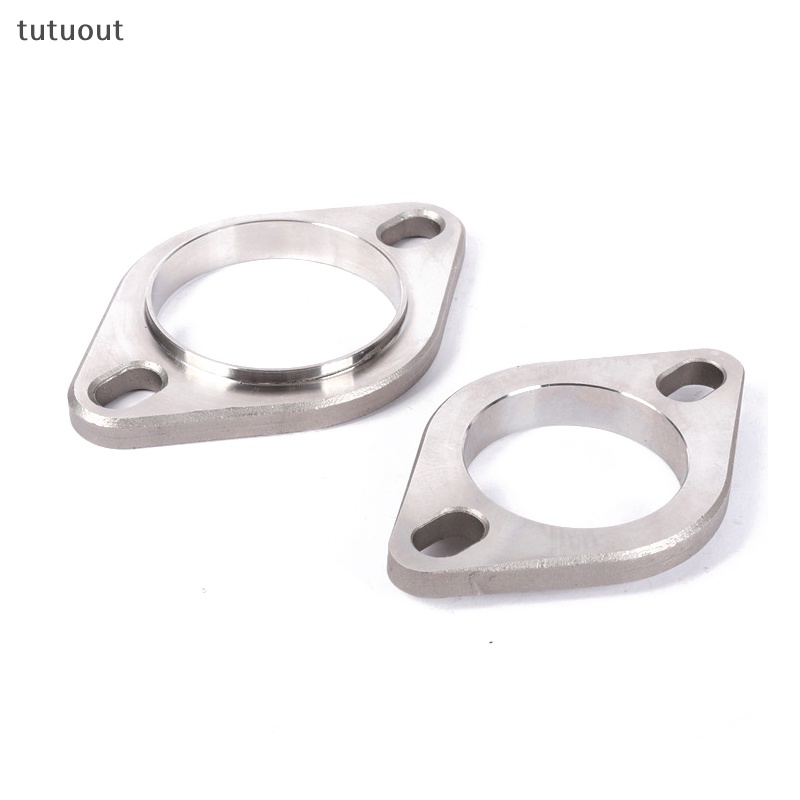 Tutuout 配件通用不銹鋼排氣消聲器法蘭排氣管連接 51mm 64mm 76mm 接頭 VN