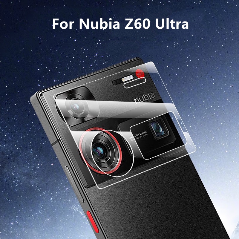 【適用於】努比亞Nubia Z60 Ultra鏡頭鋼化貼防刮耐磨鏡頭貼鏡頭膜 ZTE Nubia Z60 Ultra鏡頭