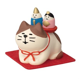 日本 DECOLE Concombre 雛祭公仔/ 雛祭陽光猫 eslite誠品