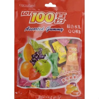 一百份 綜合水果味QQ軟糖(200g/包)[大買家]
