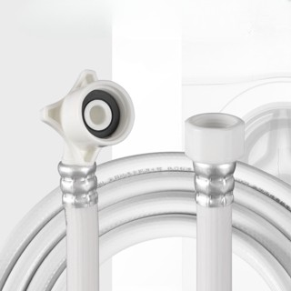 【LYG】高階全自動洗衣機進水管子 適用於20mm或1/2 4分水龍頭螺口 加長延長注水上水接水軟管通用