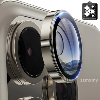 全新鈦金鷹眼玻璃手機鏡頭保護膜適用於 Iphone 15 14 13 12 11 Pro Max Mini 15Plus