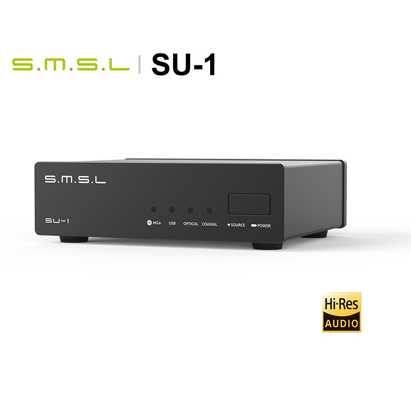 Smsl SU-1 SU1 MQA Audio DAC 高分辨率 HIFI 迷你桌面解碼器 MQA-CD AK4493S