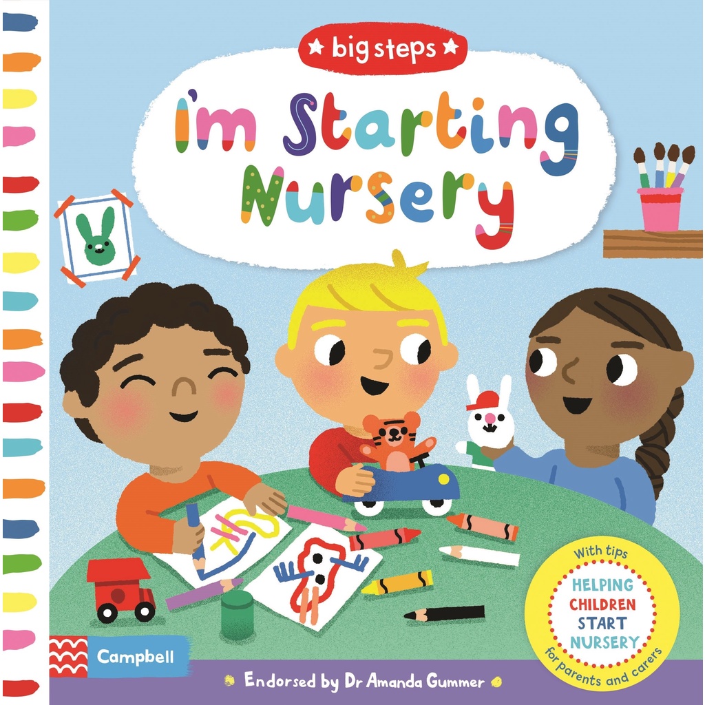 I'm Starting Nursery: Helping Children Start Nursery (硬頁書)/Campbell Books Big Steps 【三民網路書店】