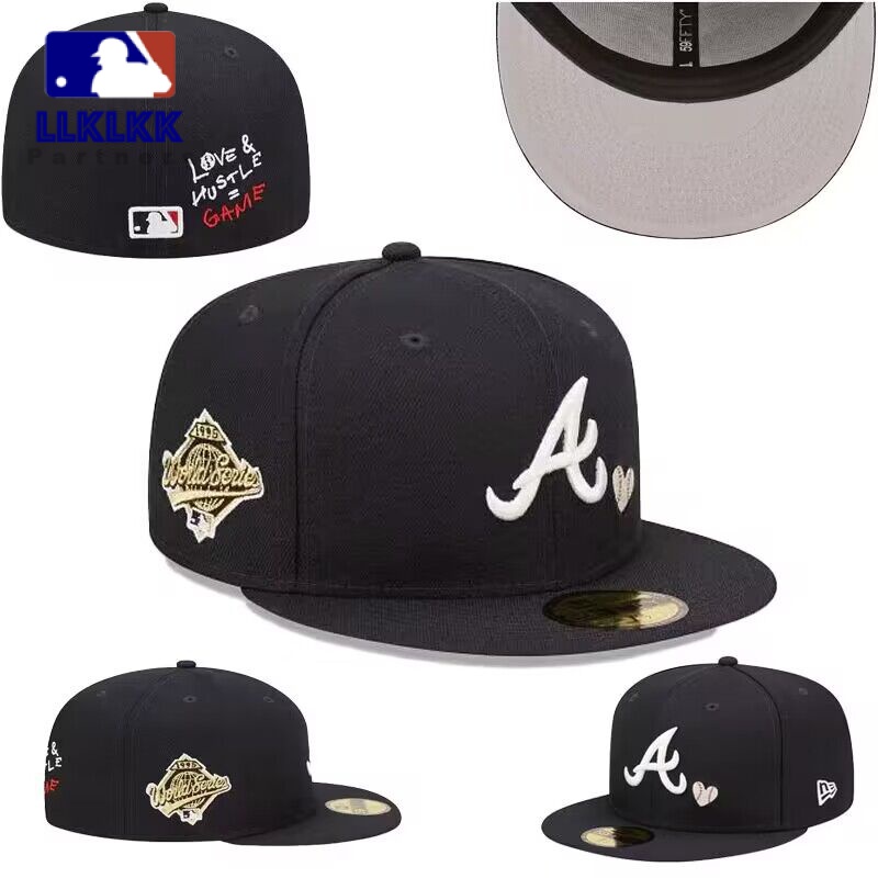 高品質亞特蘭大勇士帽可調節棒球帽全嘻哈