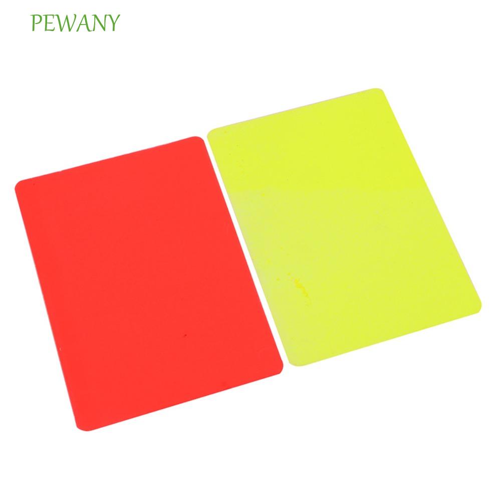PEWANY足球裁判卡,PVC運動工具PVC足球裁判警示卡,專業紅牌黃牌足球裁判紅黃牌:足球裁判