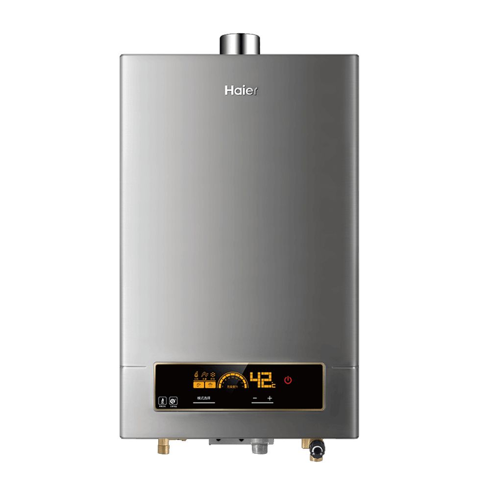 Haier 海爾13公升 16公升 DC5 智能恆溫 熱水器 強制排氣 記憶溫度 觸控面板 三年保固 免運費-康廚
