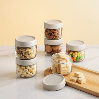密封罐玻璃食品級透明五穀雜糧乾貨防潮收納盒蜂蜜儲物罐子