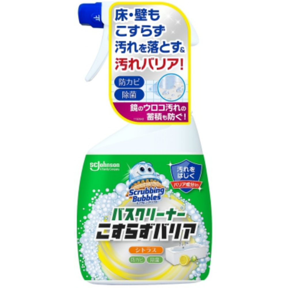 日本SC Johnson 浴室水垢泡沫噴霧 柑橘香 500ml