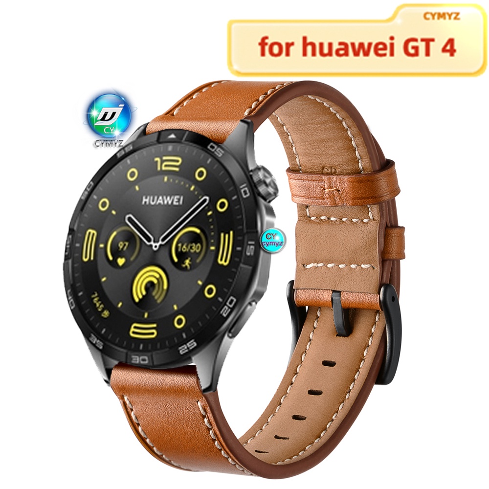 huawei watch GT4 GT 4 錶帶 皮革錶帶 華為 watch GT4 GT 4 錶帶 運動腕帶