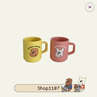韓國文創•Shop1107 萌萌馬克杯 兩色330ml