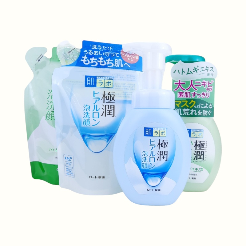 《日本》ROHTO 肌研 極潤 泡沫洗面乳 慕斯 洗面 補充包 洗卸
