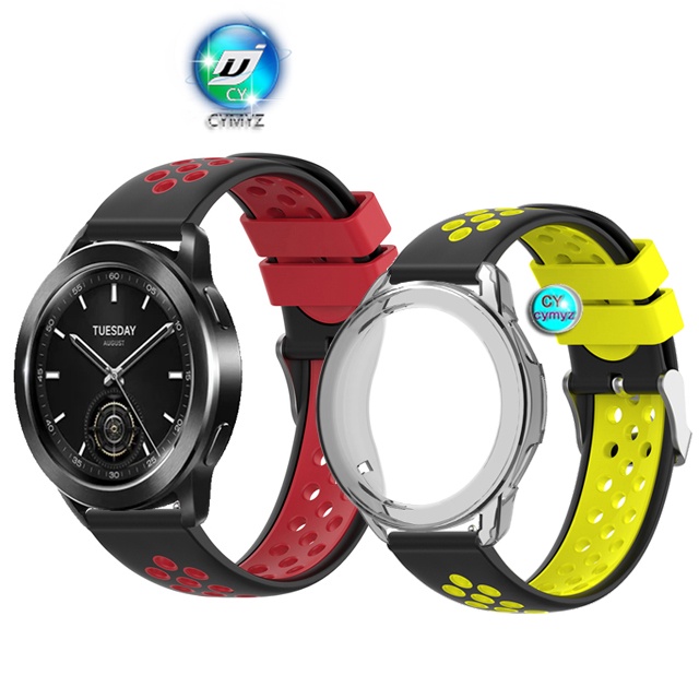 小米 watch S3 錶帶 小米手錶 s3 矽膠錶帶 xiaomi 小米 watch S3 保護殼 保護套