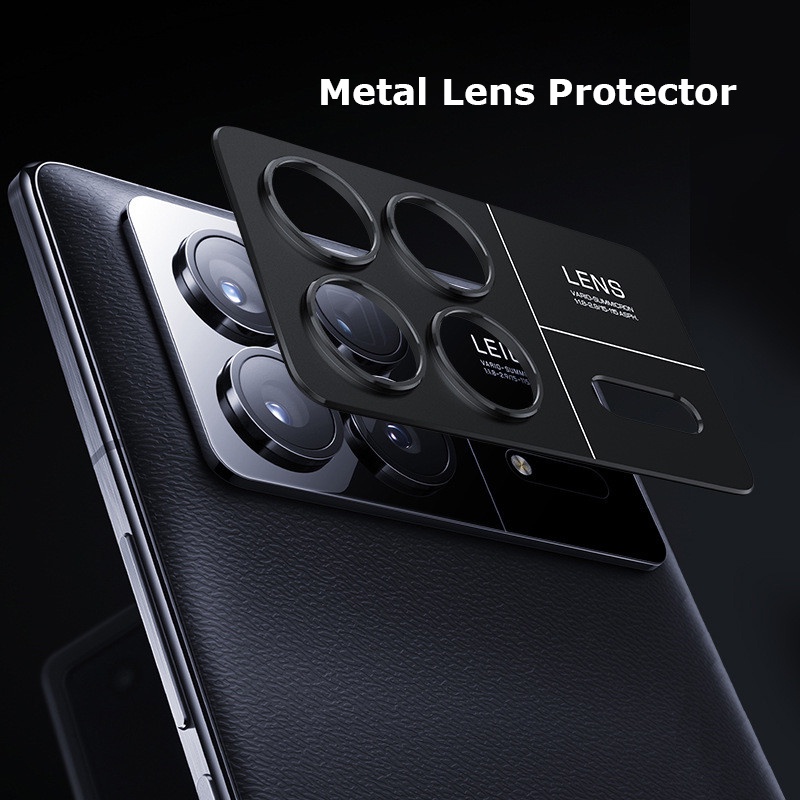 XIAOMI 適用於小米 Mix Fold 3 2 Fold2 Fold3 豪華相機圈金屬鏡頭防刮蓋保護環保護套