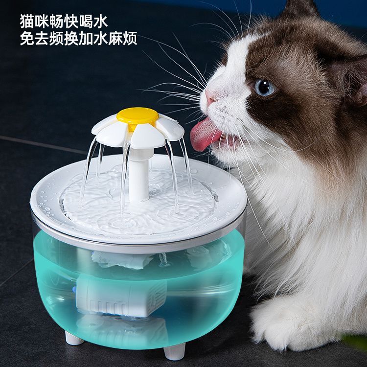 【現貨】高品質貓咪飲水機自動循環恆溫加熱冬季喝水器流動小貓優格機寵物喂水碗