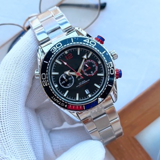 X1151歐家海馬系列奢華時尚休閒男士手錶不鏽鋼石英手錶