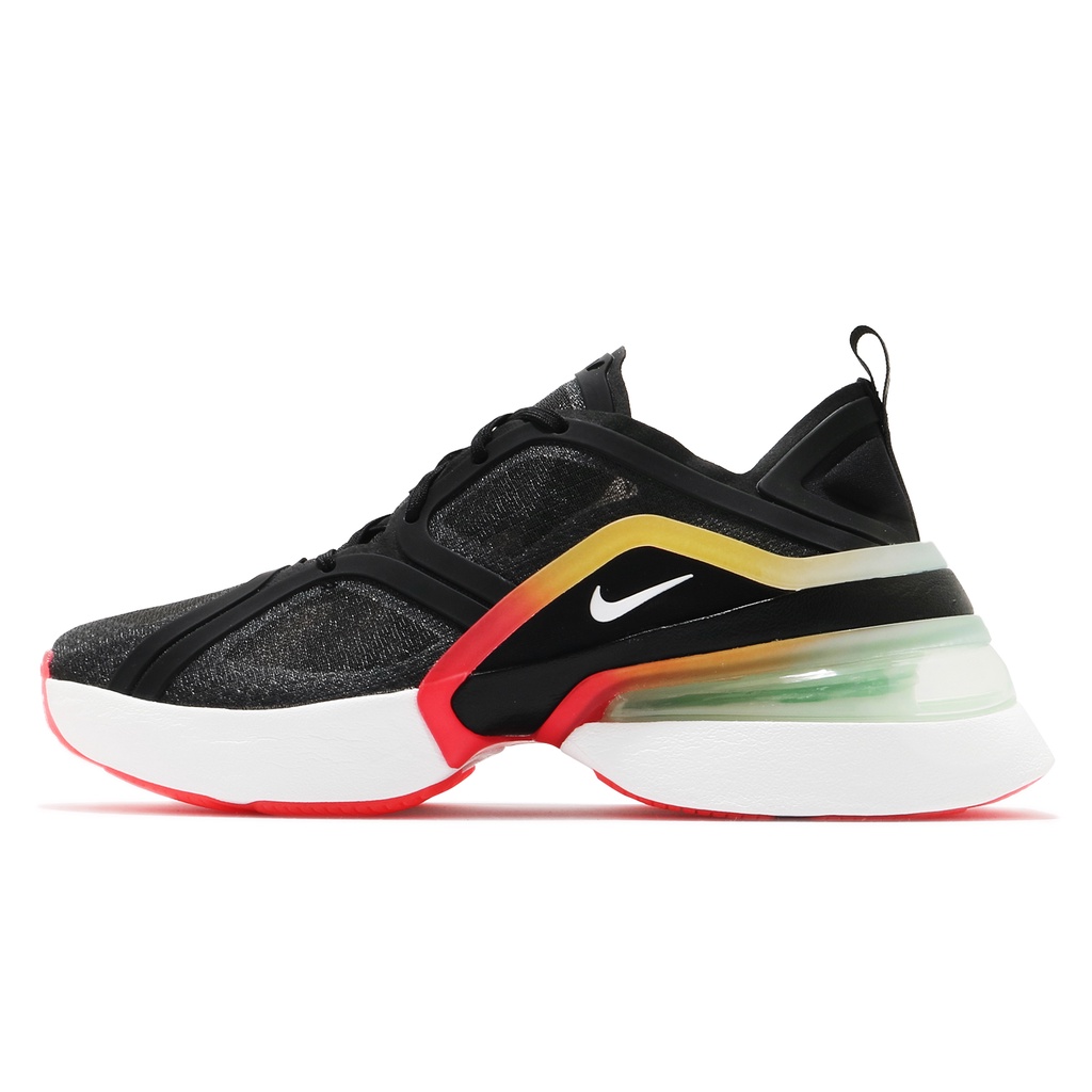 Nike 休閒鞋 Wmns Air Max 270 XX 黑 紅綠漸層 女鞋 氣墊 增高【ACS】 CU9430-001