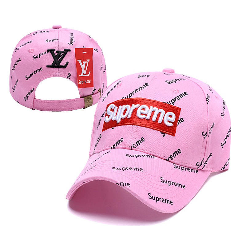 Supreme Lv 可調節嘻哈帽子帽子 Snapback 經典棒球帽透氣時尚中性刺繡可調節回彈太陽帽