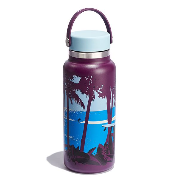 Hydro Flask Kailah 32oz寬口真空保溫鋼瓶/ 茄子紫 eslite誠品