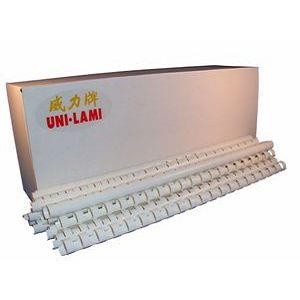 【UNI -LAMI 威力牌】裝訂膠圈 膠環 16MM 白色 100支/盒【金石堂】
