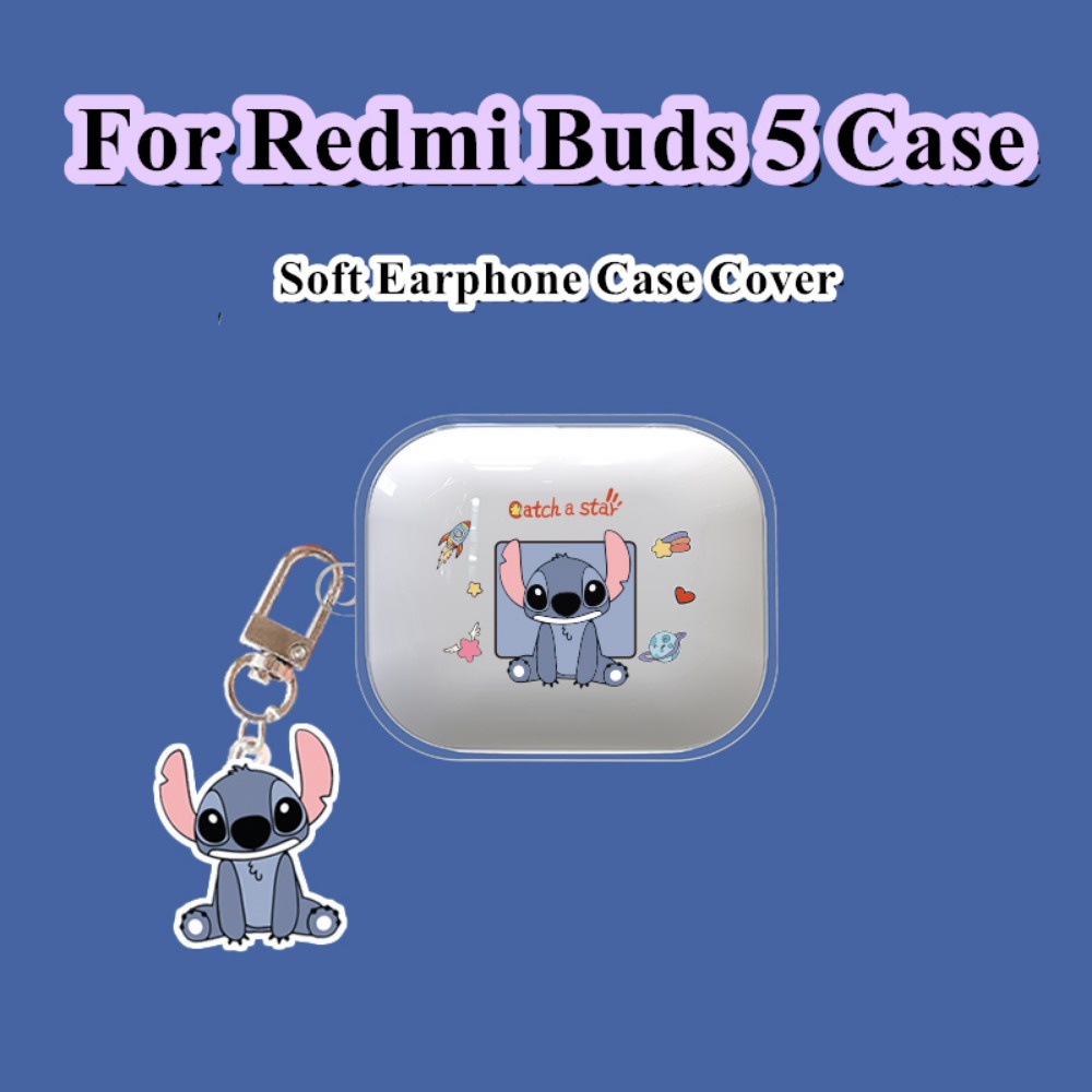 【快速發貨】適用於 Redmi Buds 5 保護套動漫清新卡通軟矽膠耳機套保護套