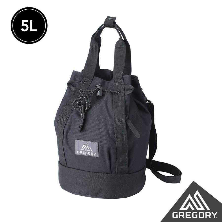 GREGORY 5L Ladybird 2Way Bucket兩用水桶包/ 時尚黑 eslite誠品