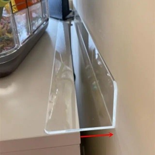 🔥臺灣好物熱賣🔥 桌邊擋板防 掉落陽臺宿舍填塞神器 防塵家用隔斷書桌屏風分隔擋條