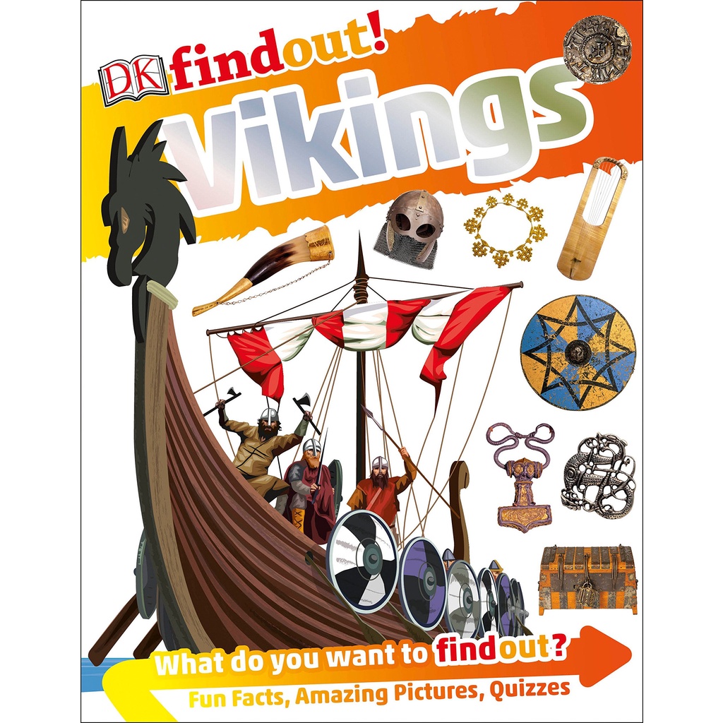 《DK Pub》Dk Findout! Vikings/Inc. Dorling Kindersley【三民網路書店】