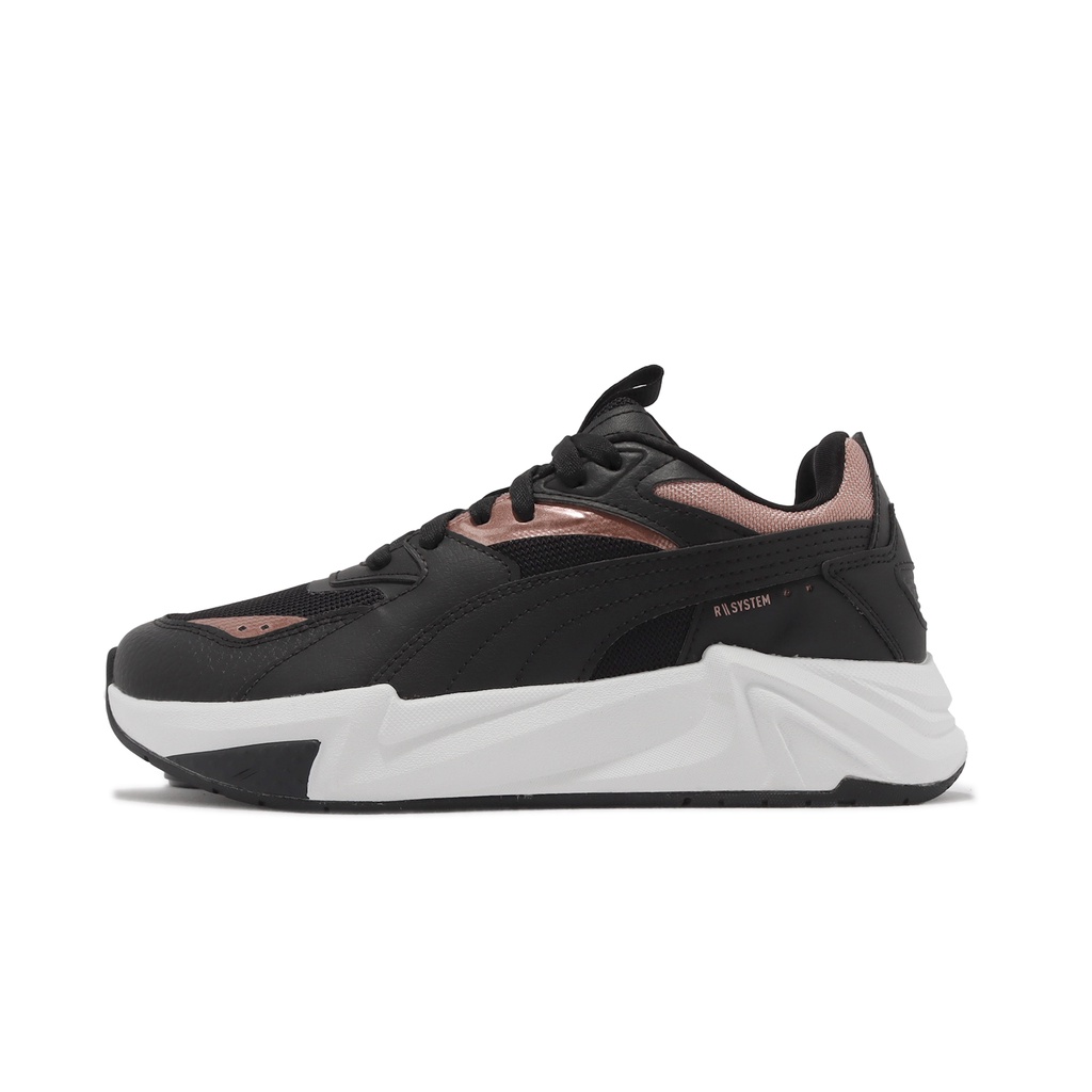 Puma 休閒鞋 RS-Pulsoid Metallic Wns 黑 玫瑰金 女鞋 復古 【ACS】 39320702