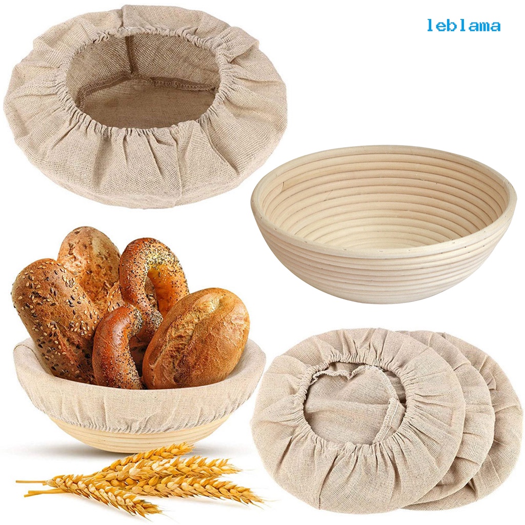 [LBA] 麵包發酵籃布套配件植物藤麵包籃