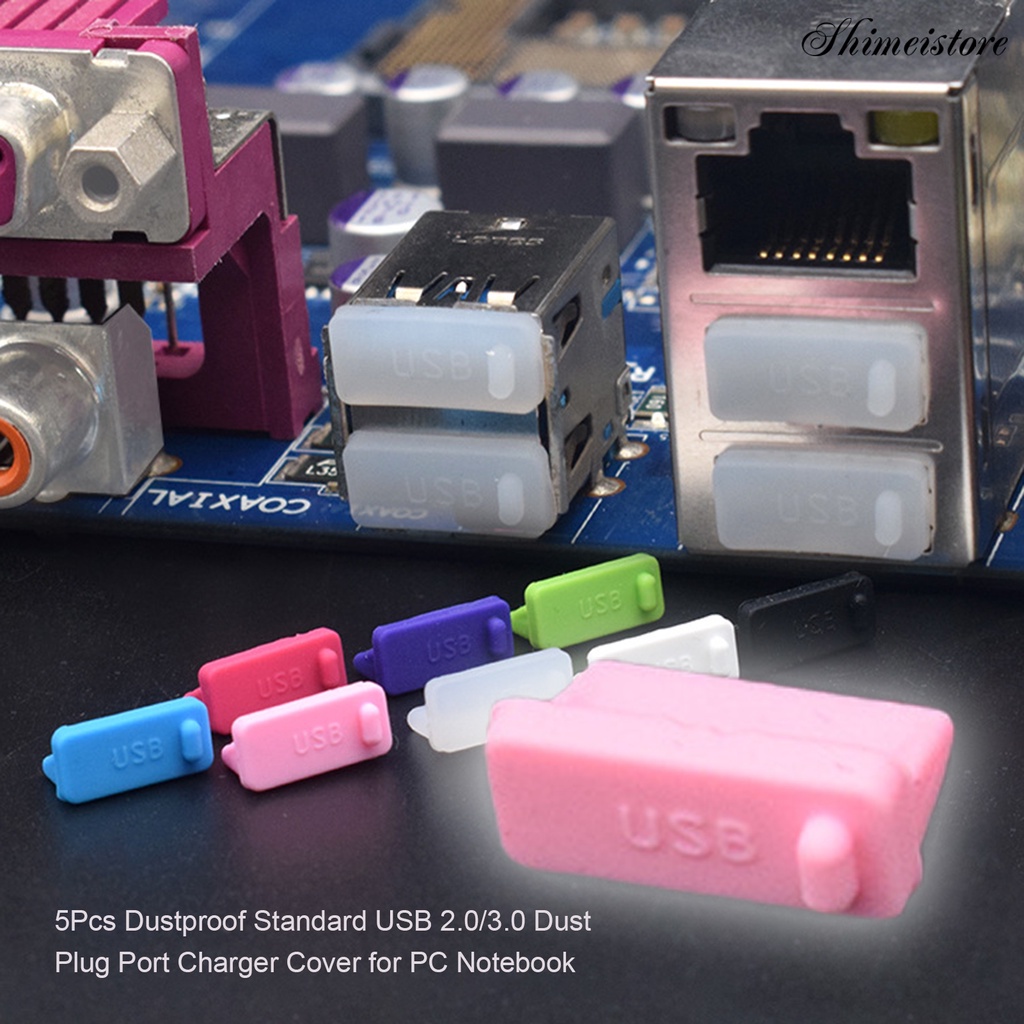 [時美3C]USB3.0標準數據塞USB2.0母頭筆電臺式機通用防塵塞5pcs