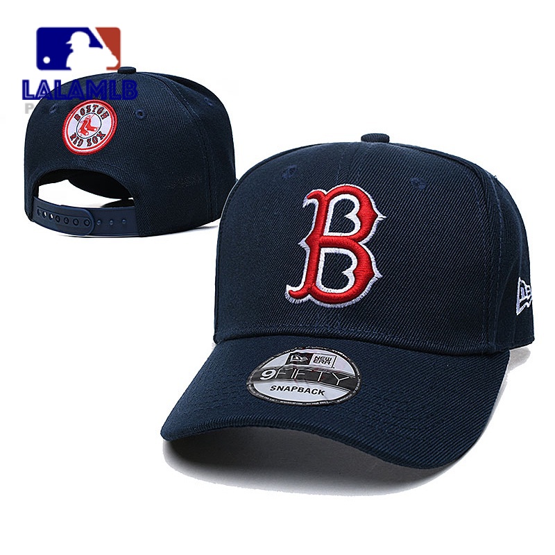 NEW ERA 新時代️帽子帽子 MLB 波士頓紅襪隊棒球帽男式女式帽子運動可調節新款 9fifty snapback