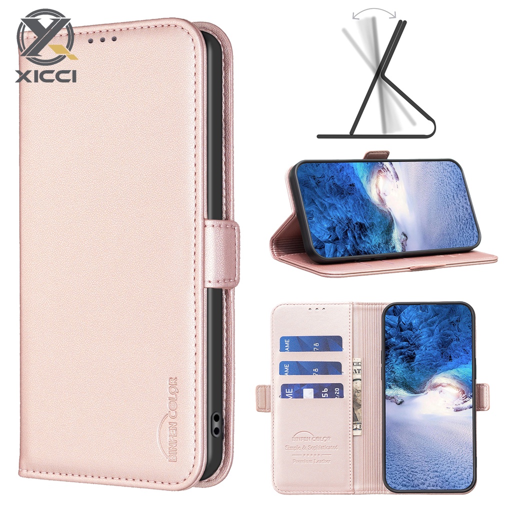 SAMSUNG Xicci 豪華皮革翻蓋手機殼適用於三星 S23 Ultra S23 S22 Plus S21 S20