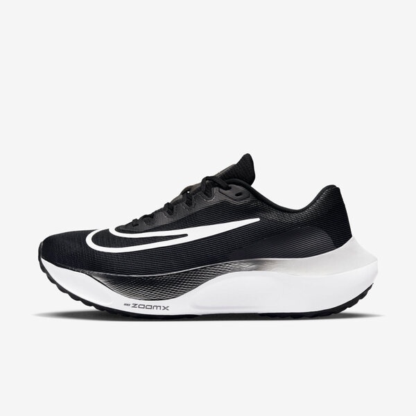 Nike Zoom Fly 5 DM8968-001 男 慢跑鞋 運動 路跑 馬拉松 輕量 緩震 支撐 黑 白