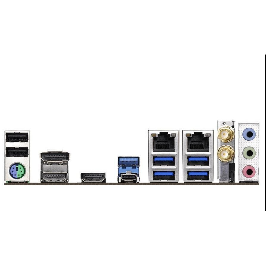 IO I/O  華擎 Z390M-ITX/ac,Z390M-ITX/ c  電腦主機板不銹鋼擋板擋片