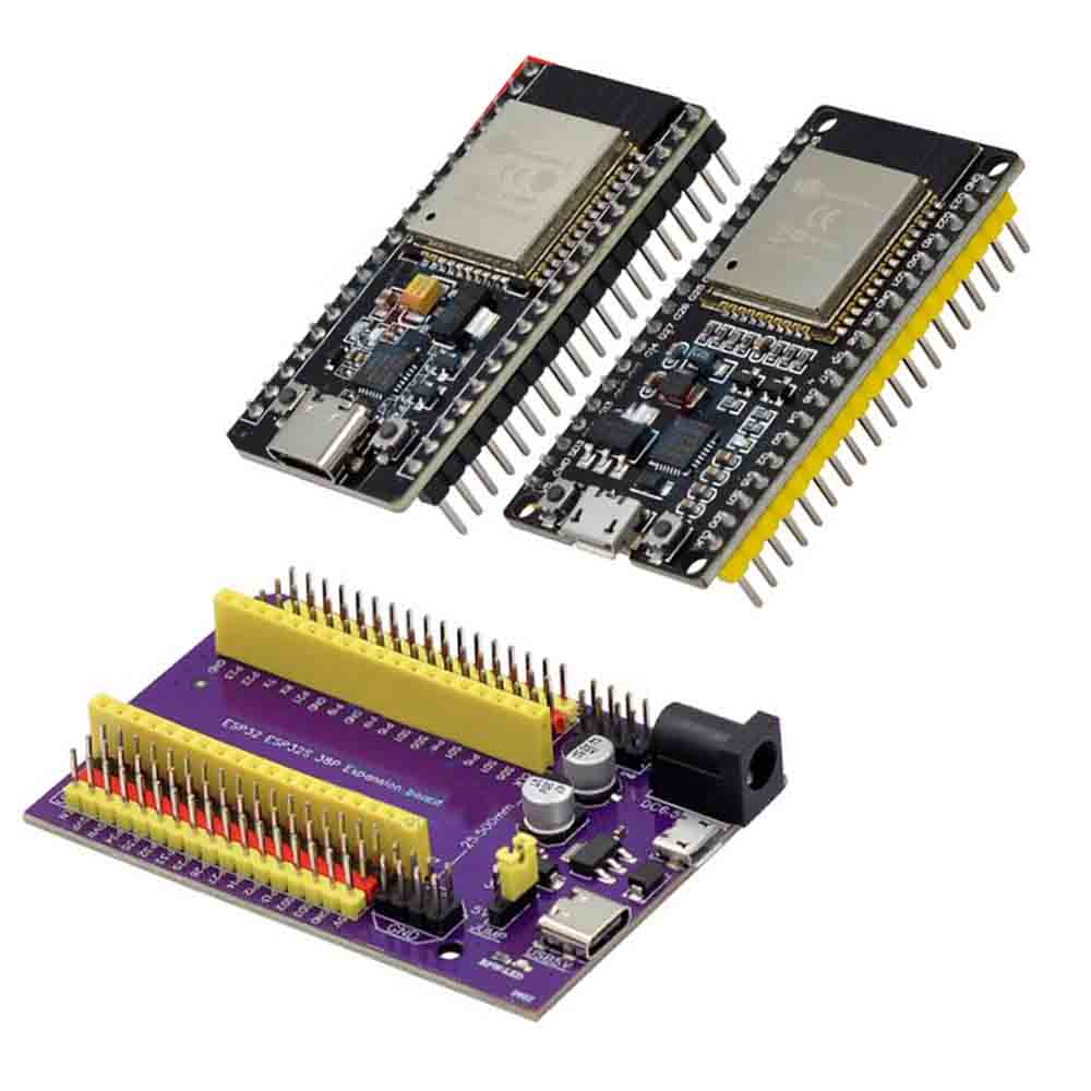 Esp32開發板type-c/micro USB CP2102 WiFi+藍牙雙核ESP32-DevKitC-32 ES
