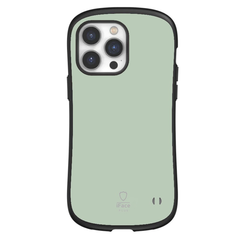 磨砂淺綠色 iface 手機殼適用於 iphone 11 12 13 14 15 pro MAX 7 8 plus X