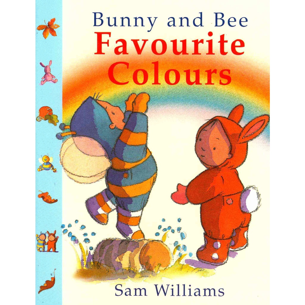 Bunny and Bee: Favourite Colours(硬頁書)/Sam Williams【禮筑外文書店】