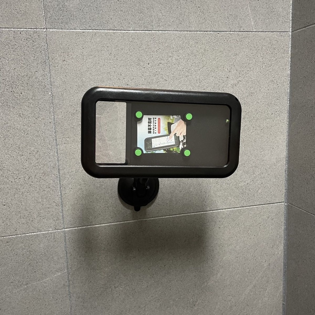 浴室手機架可旋轉防水架吸盤式手機支架觸摸手機防水盒洗追劇方便